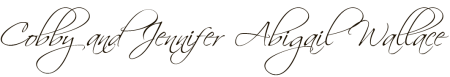font for WIY signature